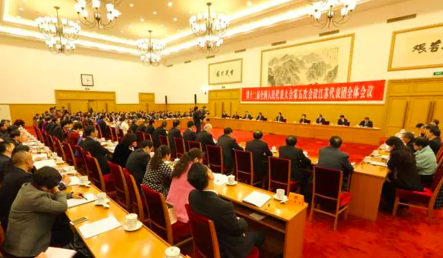 十二屆全國人大五次會(huì)議江蘇代表團(tuán)